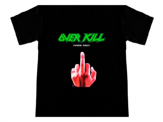 Camiseta Over Kill